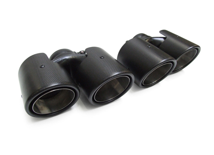 Tubos de escape DesignTek Twin Carbon Fibre Effect para Porsche 997 - 3606409744, 06-8612-2, 152402-05, 99711115100, 99711115101, 99711198110, 99711198111, 99711115200, 99711115201, 99711198210, 99711198211, 99711198234, 99711198134